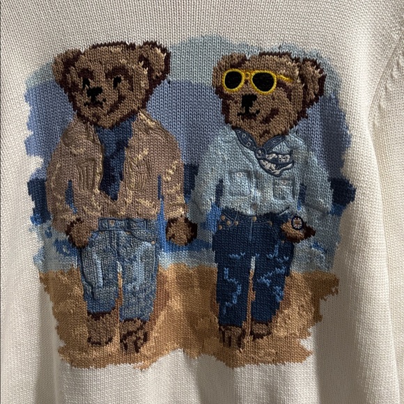 The Ralph & Ricky Bear Sweater size Small - Picture 4 of 16